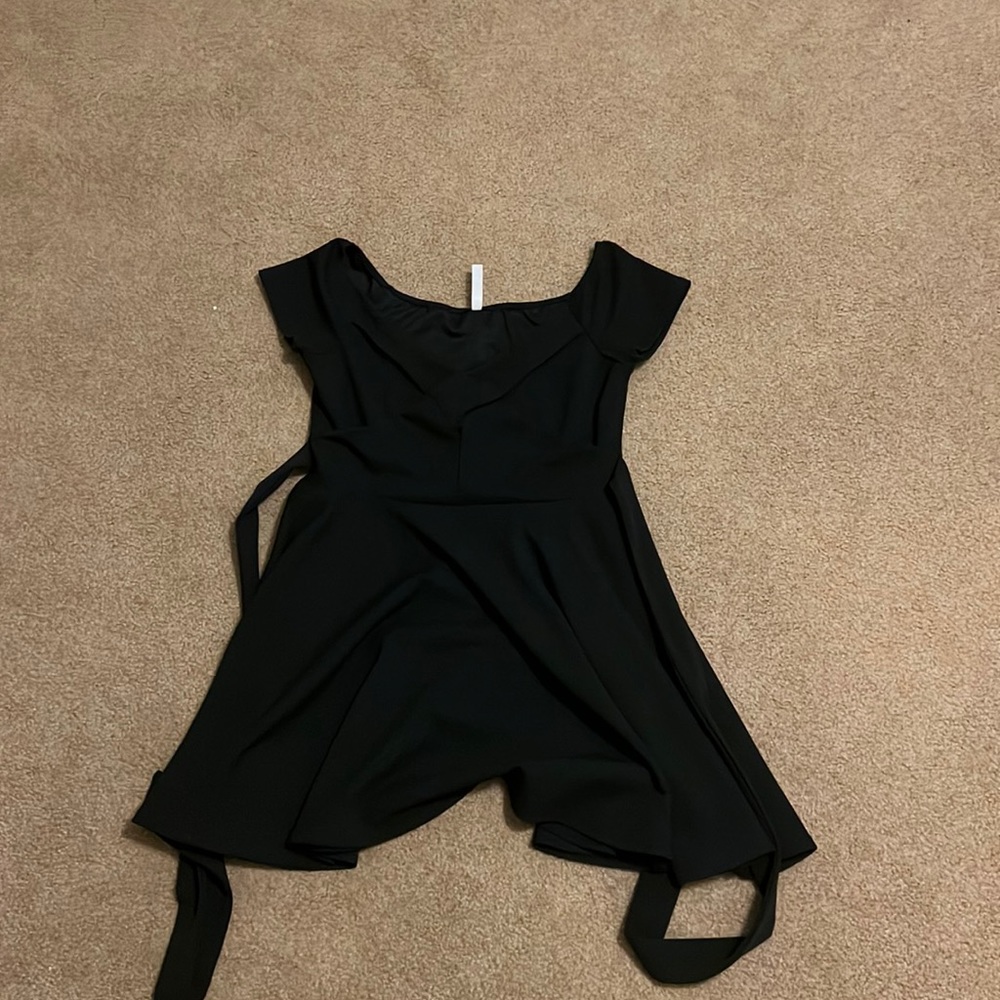 black dress